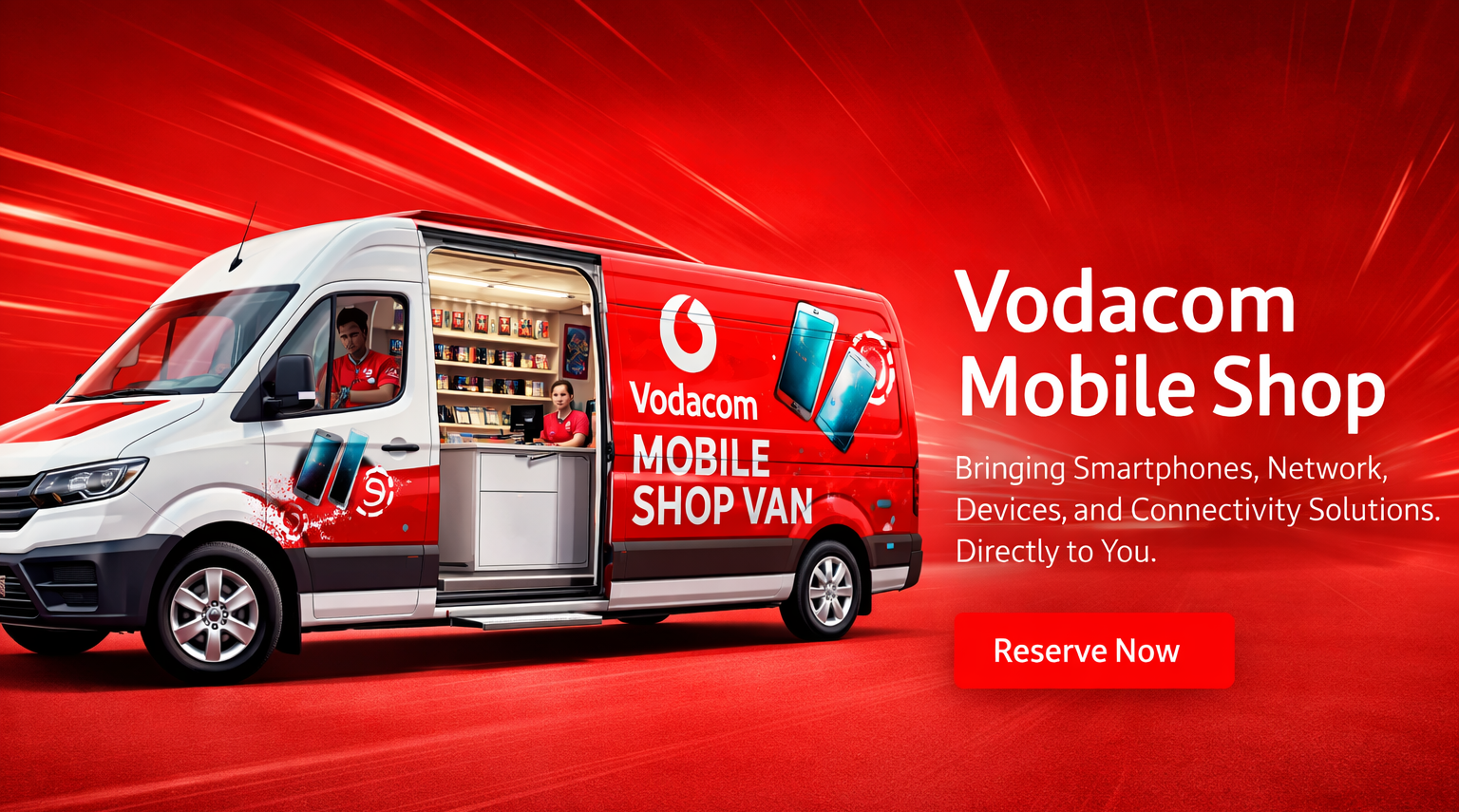 Exxon mobile shop vehicle